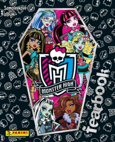 Samolepkové album Monster High Fearbook