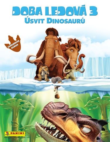 Samolepkové album Doba ledová 3: Úsvit dinosaurů