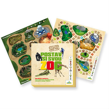 Herní plán Postav si svou Zoo
