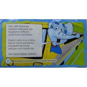 Dětská jízdenka číslo 7