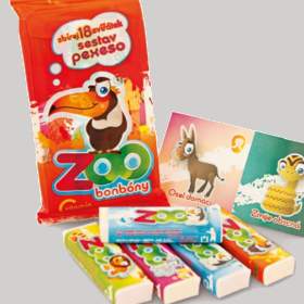 Pexeso Zoo bonbóny