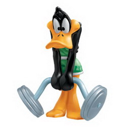 Daffy Duck vzpěrač