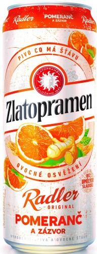 Zlatopramen Radler pomeranč 2018