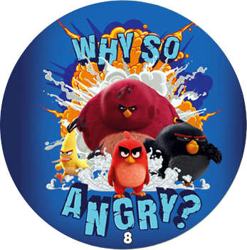 Žeton Angry Birds 2017 č. 8