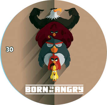 Žeton Angry Birds 2017 č. 30