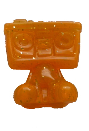 Poody (oranžový průsvitný)