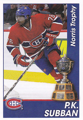 P.K. Subban - Norris Trophy
