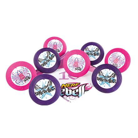 Rebelle vrhací disky