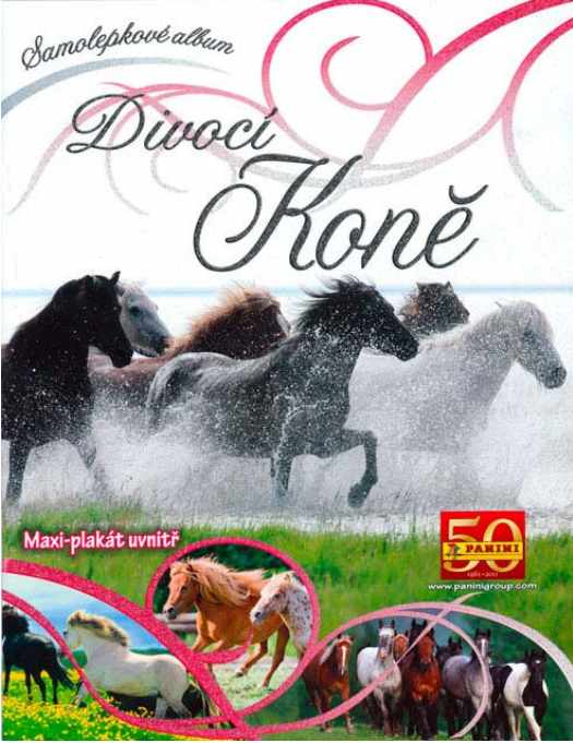 Samolepkové album Divocí koně