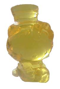 Průsvitná Hello Kitty 2 žlutá