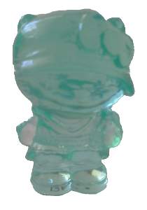 Průsvitná Hello Kitty 5 zelená