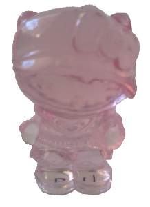 Průsvitná Hello Kitty 5 růžová