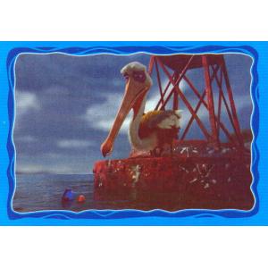 Pelikán se loučí s Dory a Marlinem