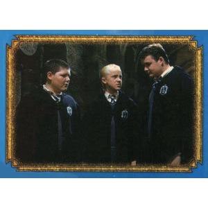 Ron - Crabbe, Draco Malfoy a Harry - Goyle