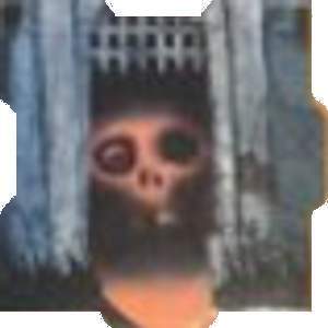 Strašidelný vstup do hradu