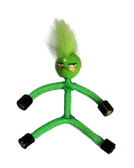 Zelený Magmák mračící