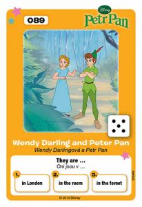 Wendy Darlingová a Petr Pan