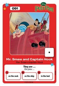 Pan Smee a kapitán Hook