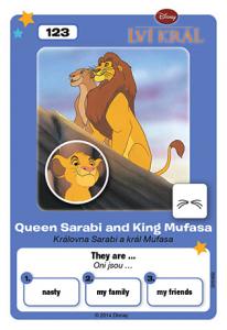 Královna Sarabi a král Mufasa