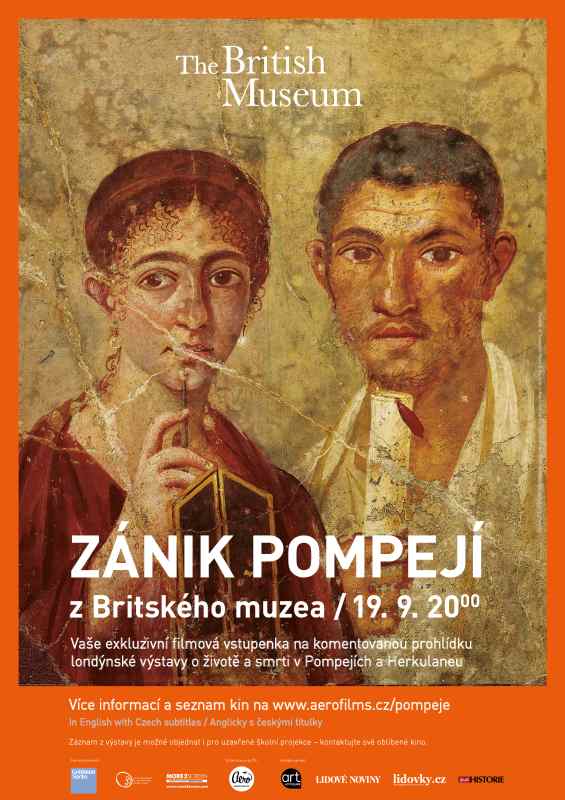 Zánik Pompejí z Britského muzea