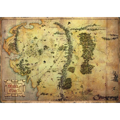 Hobbit - Journey Map