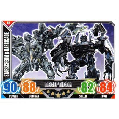 Starscream & Barricade