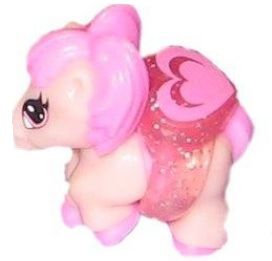 Pony růžový s prstýnkem