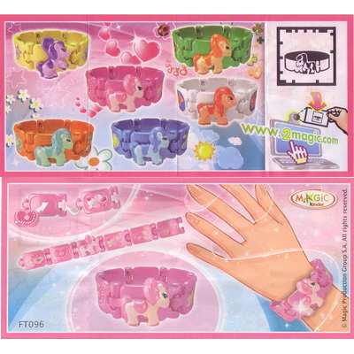 Růžový Pony náramek