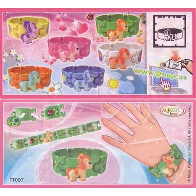 Zelený Pony náramek