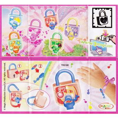 Oranžový visací zámek