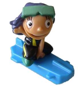 Skateboard kid modrý