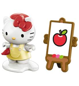 Hello Kitty malířka