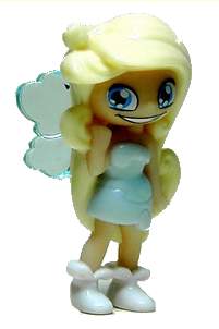 Víla světle modré šaty