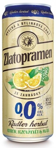 Zlatopramen Radler Herbal Citron