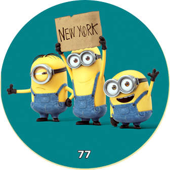 Mimoňové - žeton č.77