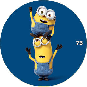 Mimoňové - žeton č.73