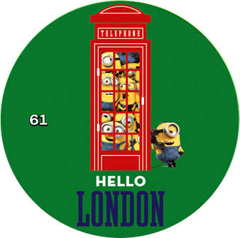 Mimoňové - žeton č.61