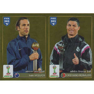 Silver Ball - Ivan Vicelich / Bronze Ball - Cristiano Ronaldo