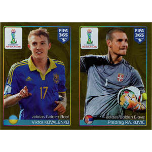 Golden Boot - Viktor Kovalenko / Golden Glove - Predrag Rajkovic