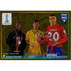 Golden Ball - Adama Traoré / Silver Ball - Danilo / Bronze Ball - Sergej Milinković-Savić